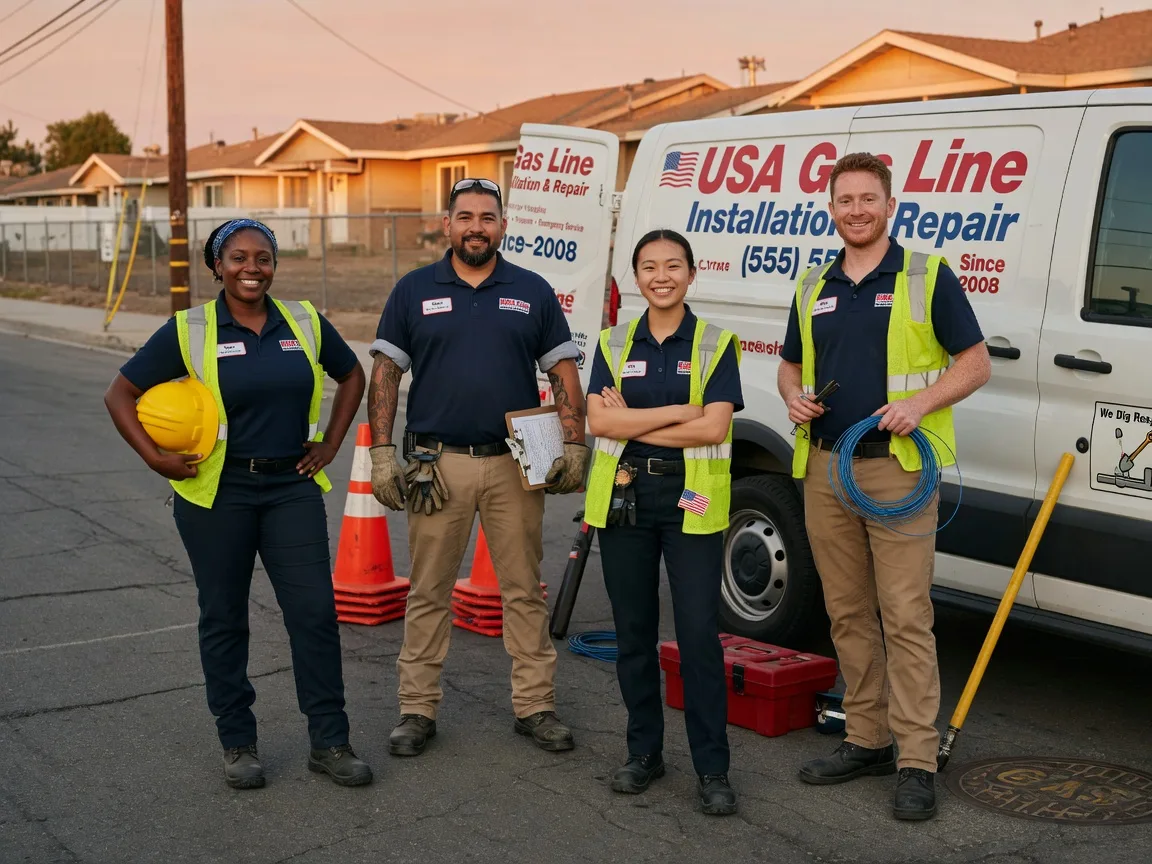 Gas Line Installation company in West Point, IA